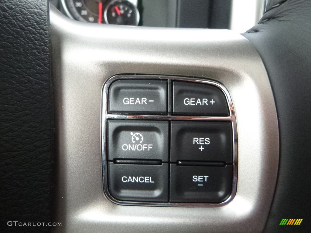2018 1500 Laramie Crew Cab 4x4 - Blue Streak Pearl / Black photo #19
