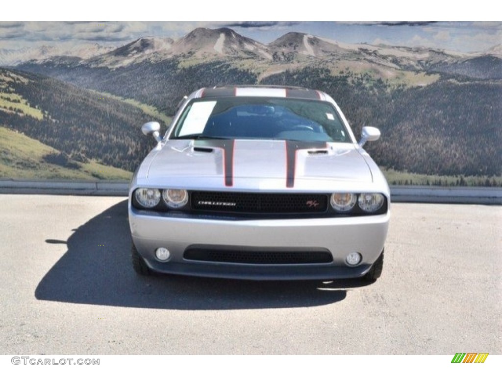 2014 Challenger R/T Plus - Billet Silver Metallic / Anniversary Dark Slate Gray/Foundry Black photo #4