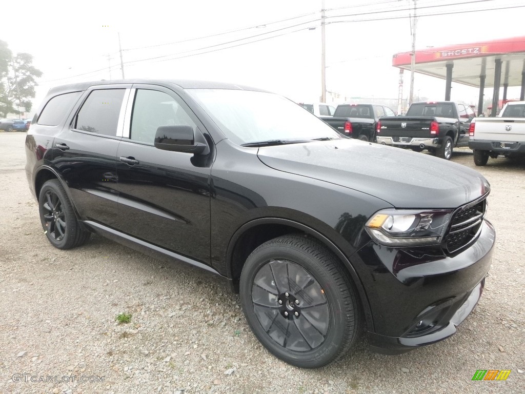 DB Black Crystal 2018 Dodge Durango SXT AWD Exterior Photo #122904392