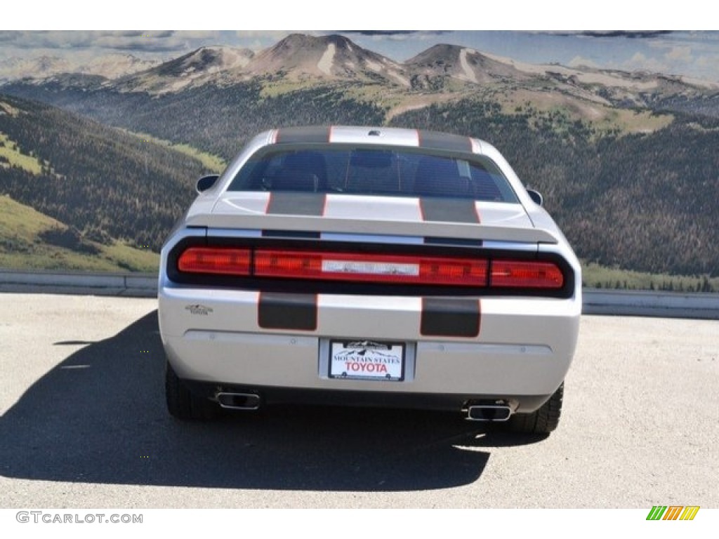 2014 Challenger R/T Plus - Billet Silver Metallic / Anniversary Dark Slate Gray/Foundry Black photo #9