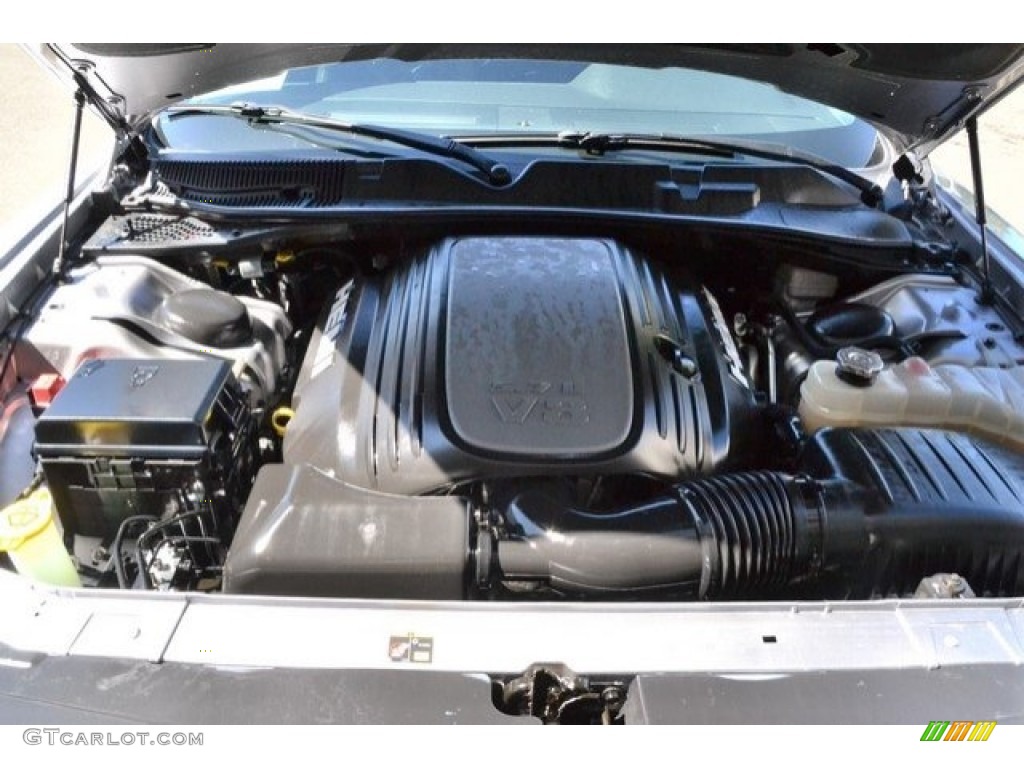 2014 Challenger R/T Plus - Billet Silver Metallic / Anniversary Dark Slate Gray/Foundry Black photo #28