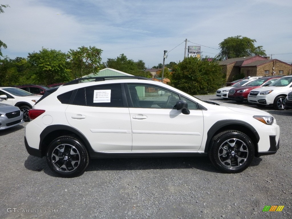 2018 Crosstrek 2.0i - Crystal White Pearl / Gray photo #3