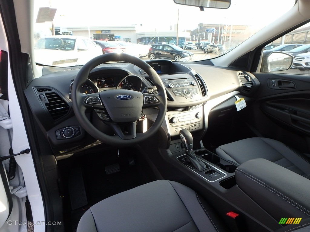 2018 Escape S - Oxford White / Charcoal Black photo #13