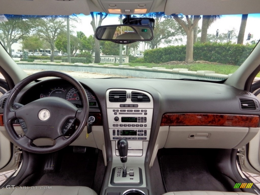 2003 LS V8 - Ivory Parchment Metallic / Espresso/Medium Light Stone photo #4