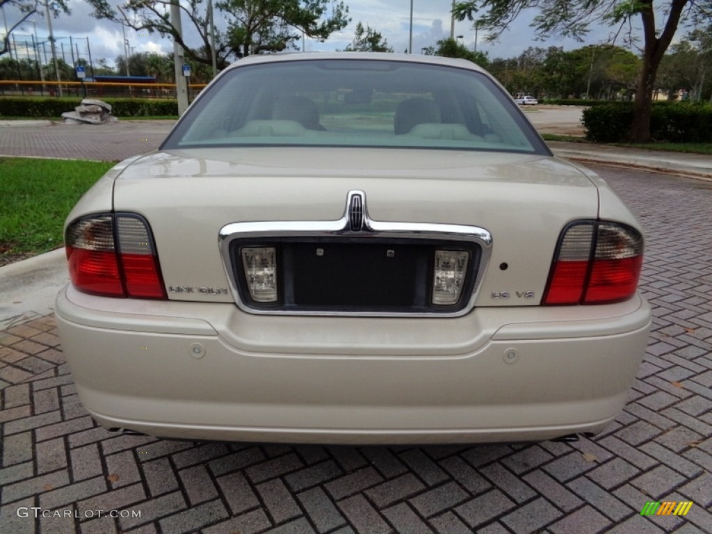 2003 LS V8 - Ivory Parchment Metallic / Espresso/Medium Light Stone photo #8