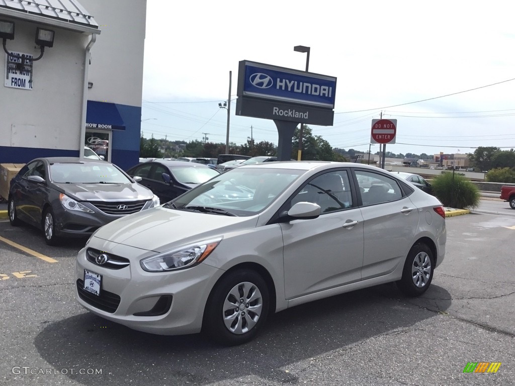 Misty Beige Hyundai Accent