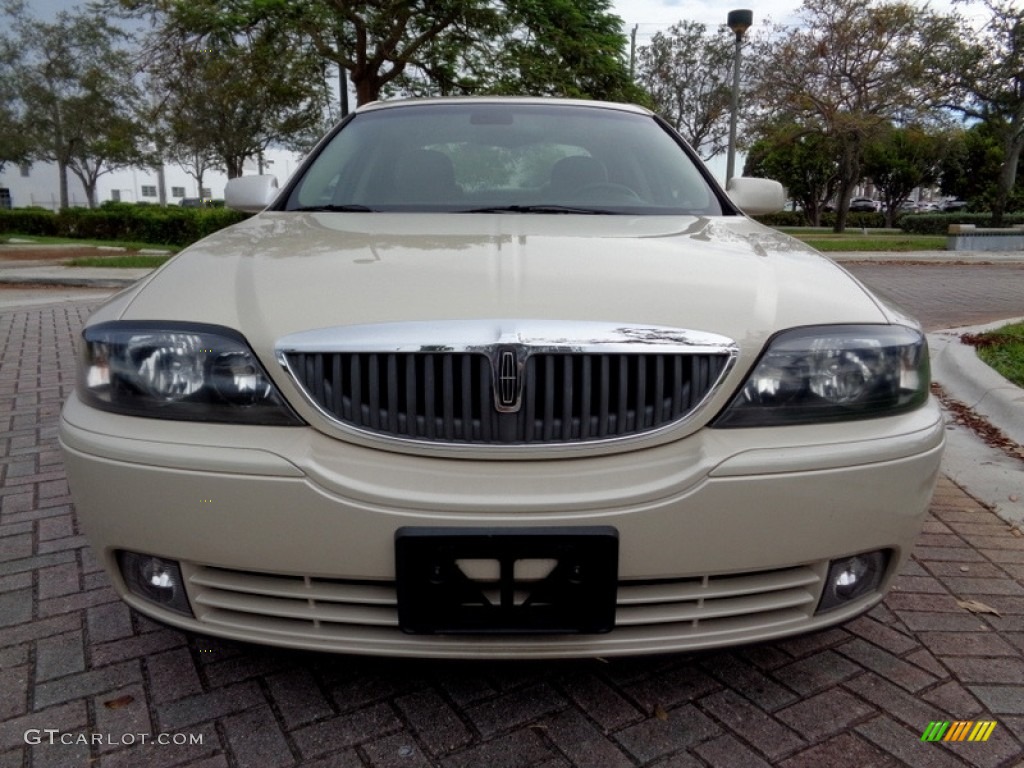 2003 LS V8 - Ivory Parchment Metallic / Espresso/Medium Light Stone photo #16
