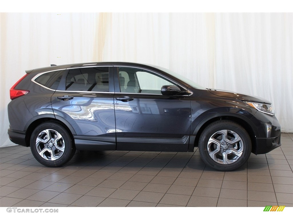 2017 CR-V EX AWD - Gunmetal Metallic / Gray photo #3