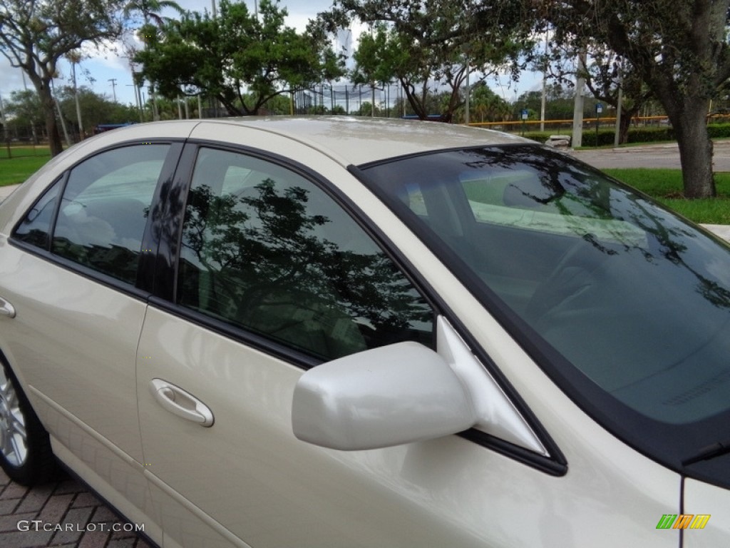 2003 LS V8 - Ivory Parchment Metallic / Espresso/Medium Light Stone photo #33