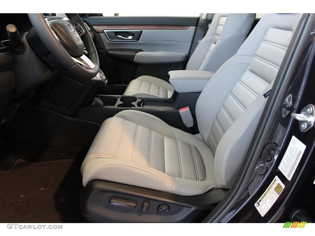 2017 CR-V EX AWD - Gunmetal Metallic / Gray photo #8