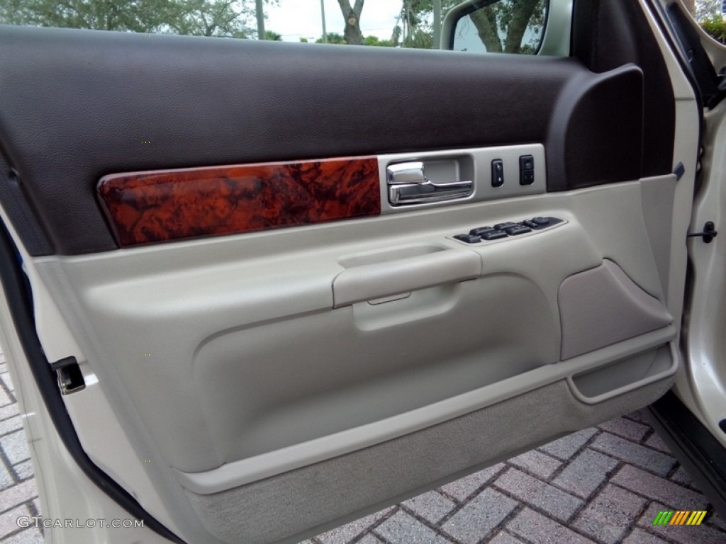 2003 LS V8 - Ivory Parchment Metallic / Espresso/Medium Light Stone photo #46