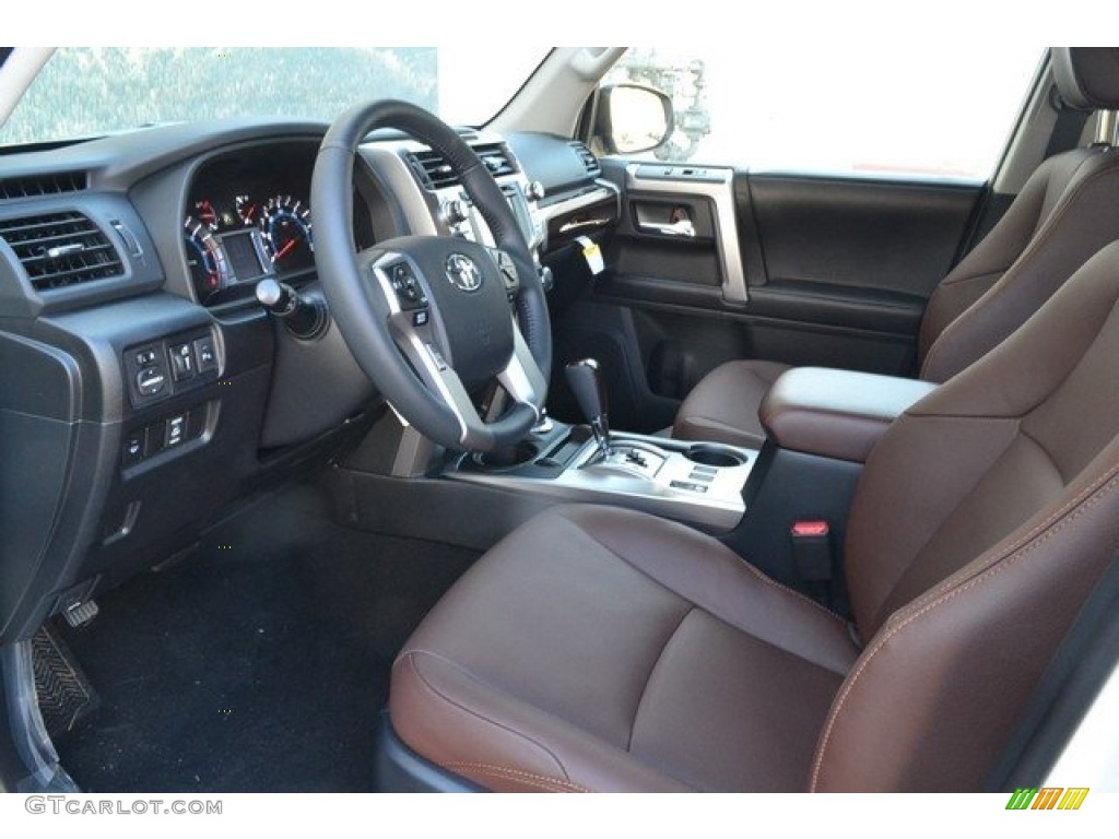 Redwood Interior 2018 Toyota 4Runner Limited 4x4 Photo #122909034
