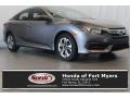 Polished Metal Metallic 2017 Honda Civic LX Sedan