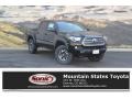 2017 Black Toyota Tacoma TRD Off Road Double Cab 4x4  photo #1