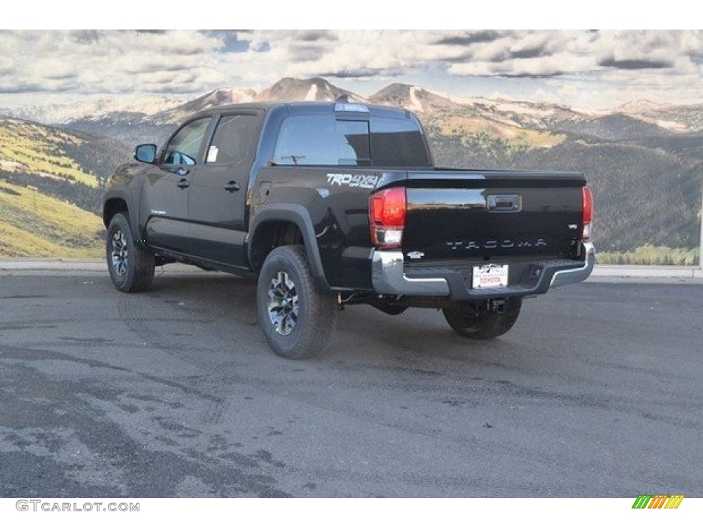 2017 Tacoma TRD Off Road Double Cab 4x4 - Black / TRD Graphite photo #3