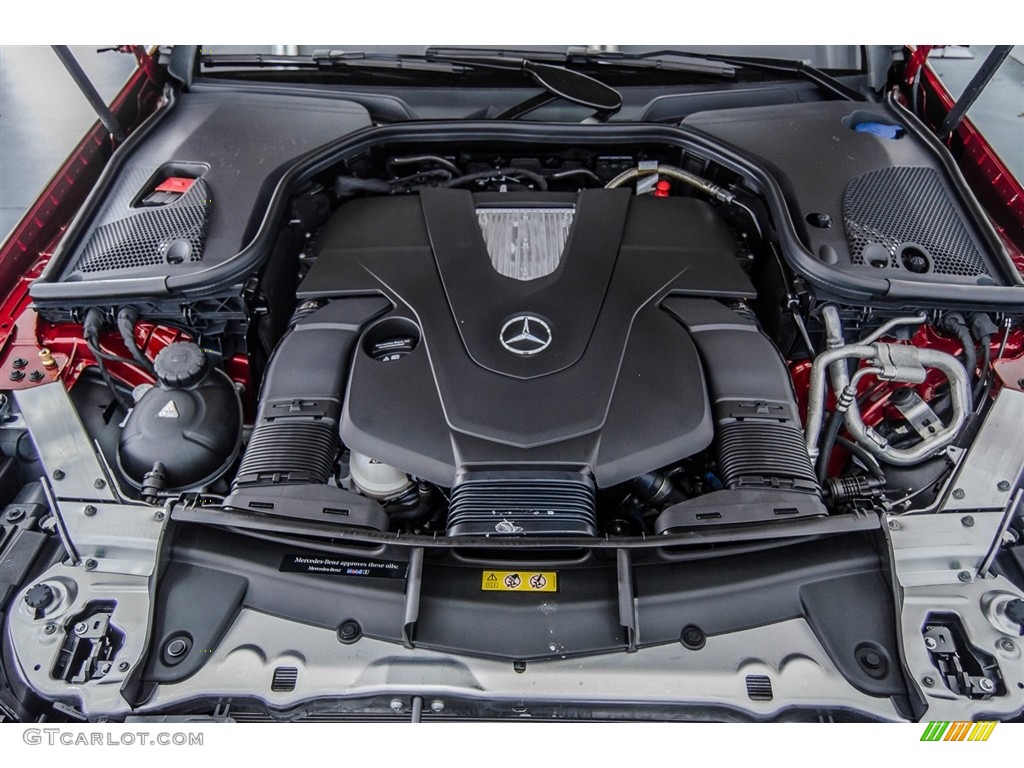 2018 E 400 Coupe - designo Cardinal Red Metallic / Macchiato Beige/Espresso Brown photo #8