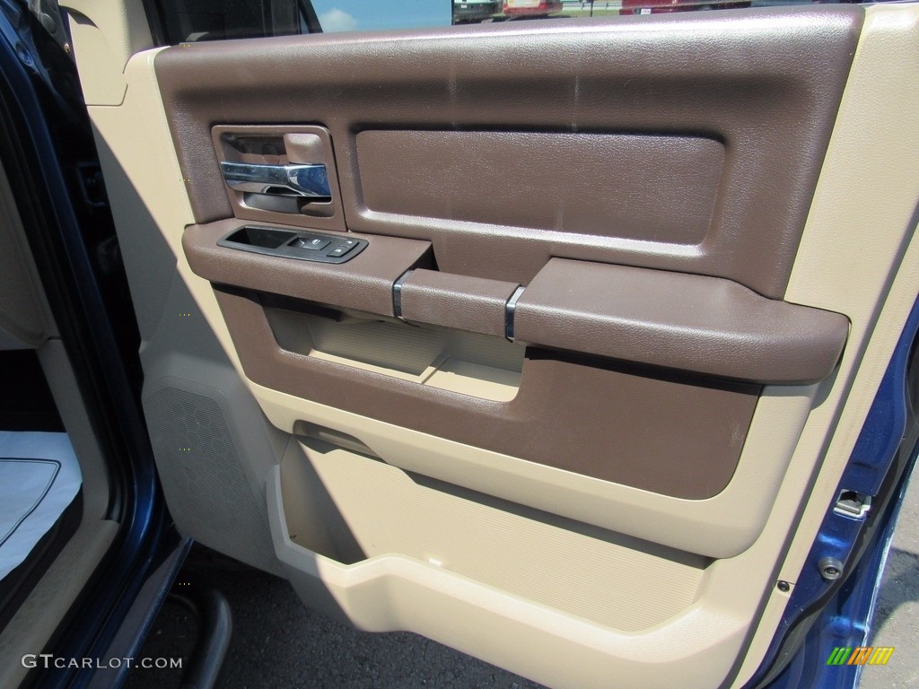2011 Ram 2500 HD SLT Mega Cab 4x4 - Deep Water Blue Pearl / Light Pebble Beige/Bark Brown photo #29
