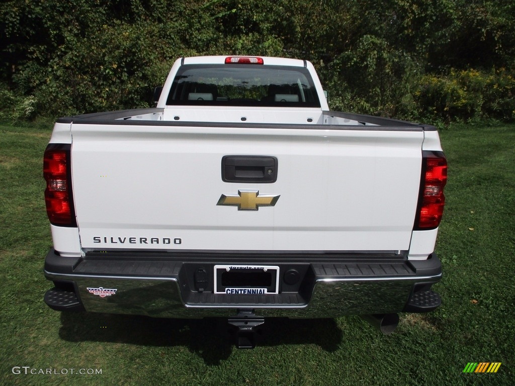 2017 Silverado 2500HD Work Truck Crew Cab 4x4 - Summit White / Dark Ash/Jet Black photo #3