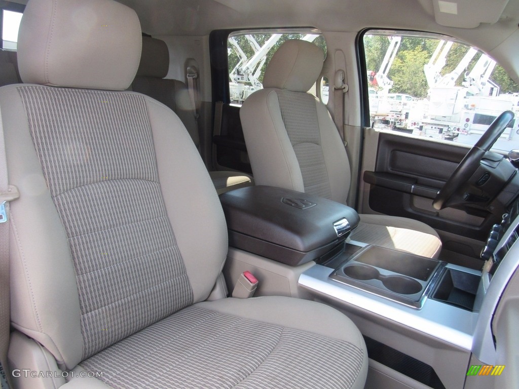 2011 Ram 2500 HD SLT Mega Cab 4x4 - Deep Water Blue Pearl / Light Pebble Beige/Bark Brown photo #36