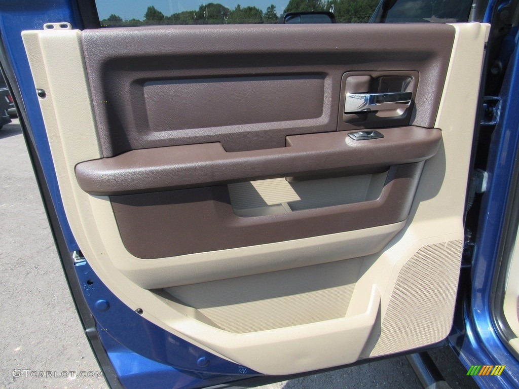 2011 Ram 2500 HD SLT Mega Cab 4x4 - Deep Water Blue Pearl / Light Pebble Beige/Bark Brown photo #47