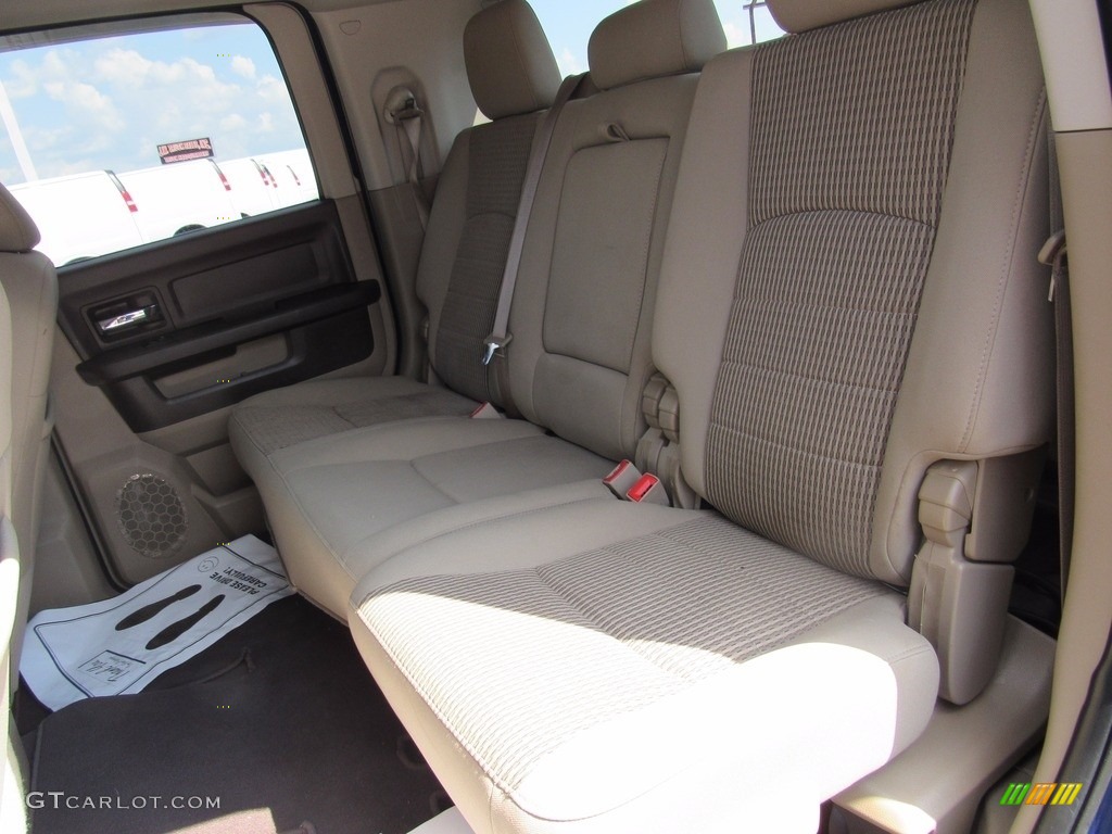 2011 Ram 2500 HD SLT Mega Cab 4x4 - Deep Water Blue Pearl / Light Pebble Beige/Bark Brown photo #50