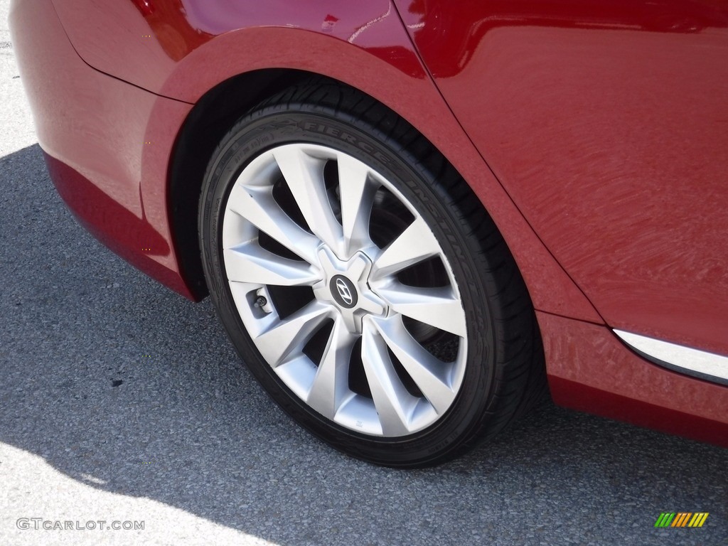 2012 Azera  - Venetian Red Pearl / Black photo #3