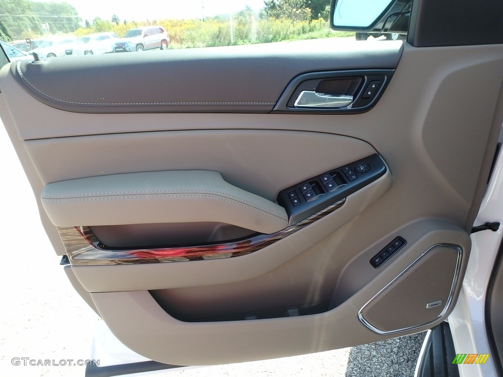 2018 GMC Yukon XL SLT 4WD Cocoa/Dune Door Panel Photo #122914137