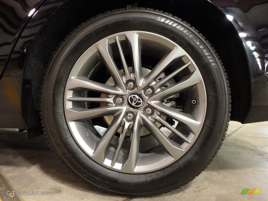 2017 Camry SE - Midnight Black Metallic / Black photo #5