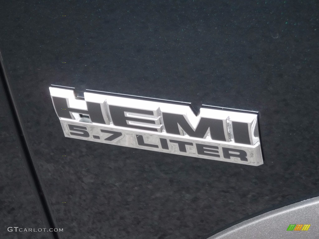 2011 Ram 1500 SLT Crew Cab 4x4 - Hunter Green Pearl / Dark Slate Gray/Medium Graystone photo #4