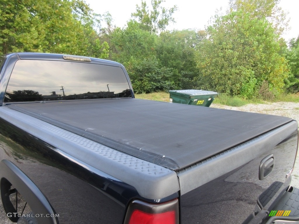 2005 Sierra 2500HD SLE Extended Cab 4x4 - Deep Blue Metallic / Dark Pewter photo #13