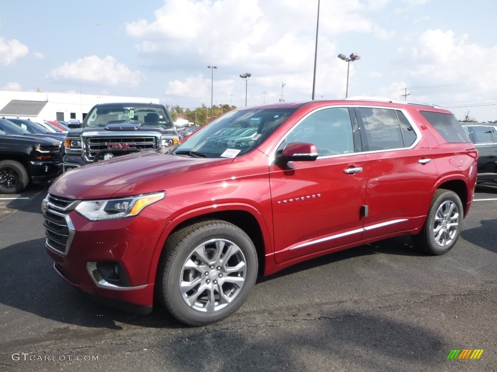 2018 Traverse Premier AWD - Cajun Red Tintcoat / Jet Black photo #1