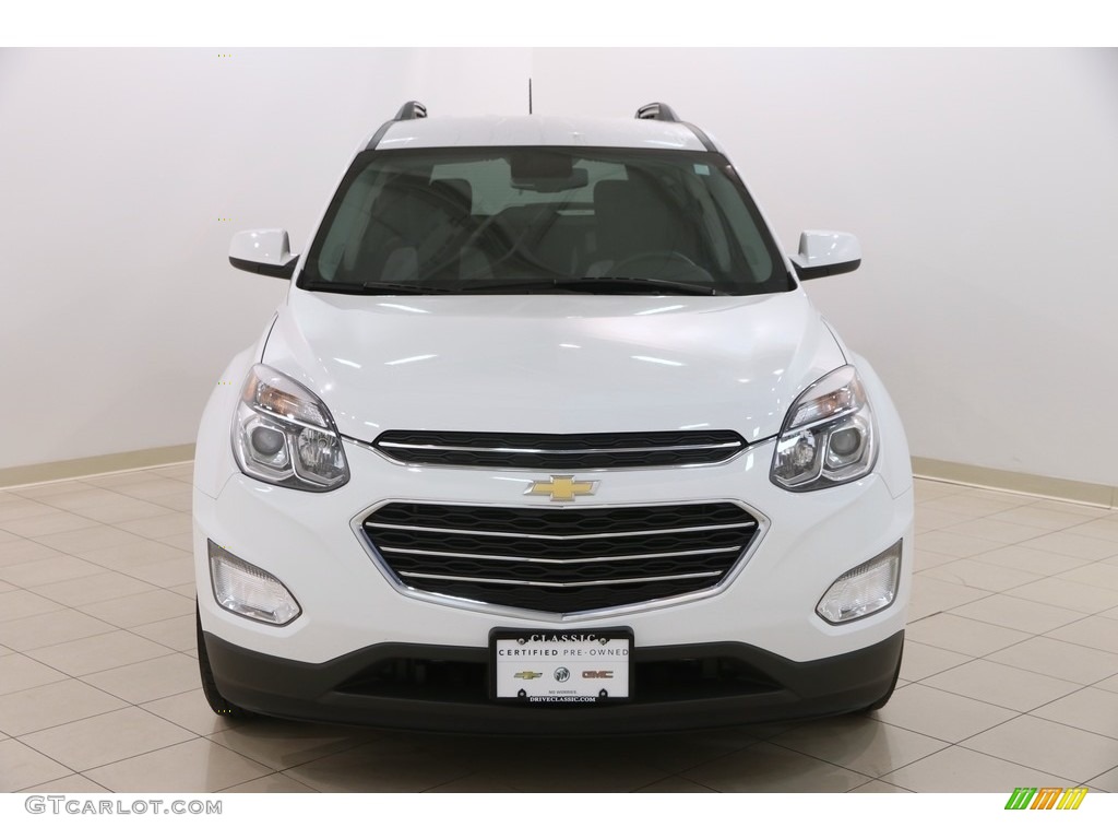 2016 Equinox LT AWD - Summit White / Jet Black photo #2