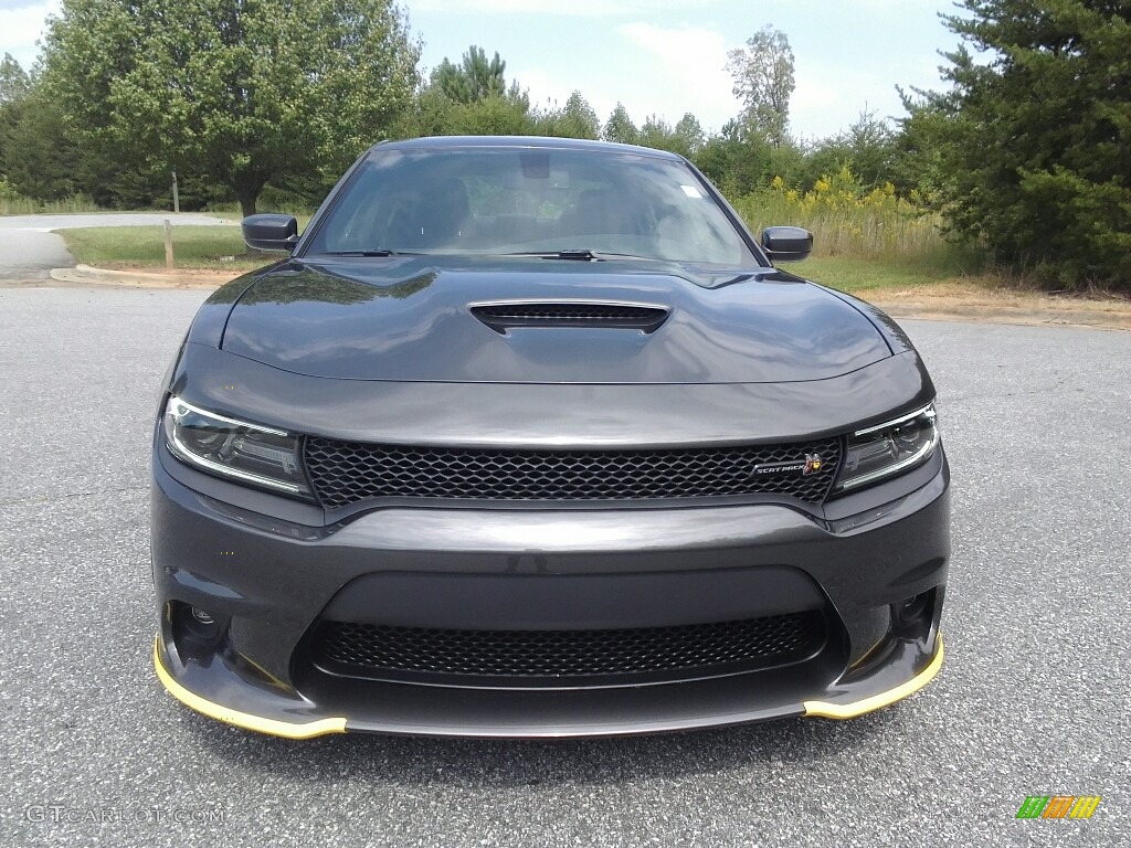 2018 Charger R/T Scat Pack - Granite Pearl / Black photo #3