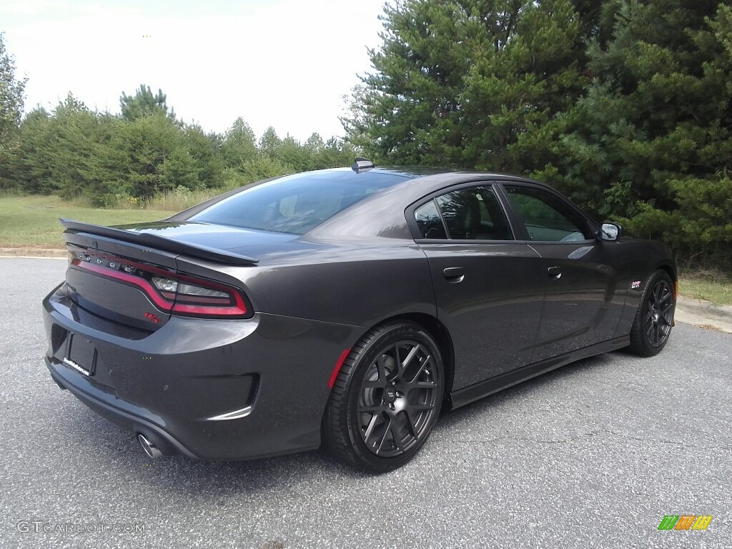 2018 Charger R/T Scat Pack - Granite Pearl / Black photo #6