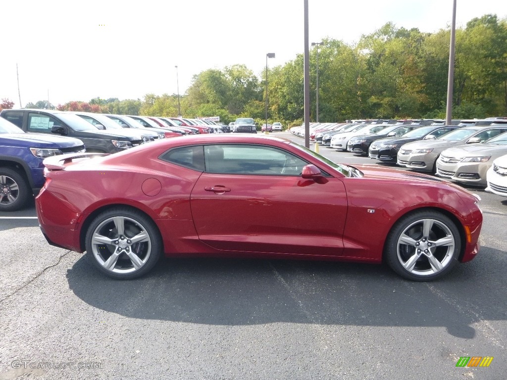 2018 Camaro SS Coupe - Garnet Red Tintcoat / Jet Black photo #6