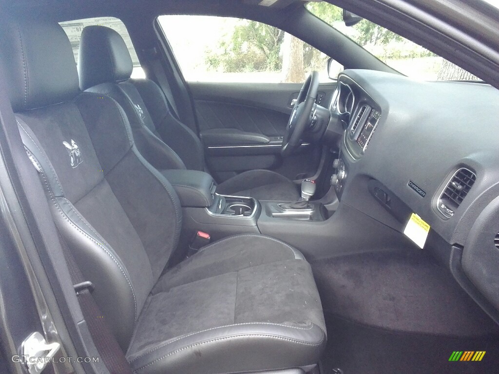 2018 Charger R/T Scat Pack - Granite Pearl / Black photo #13