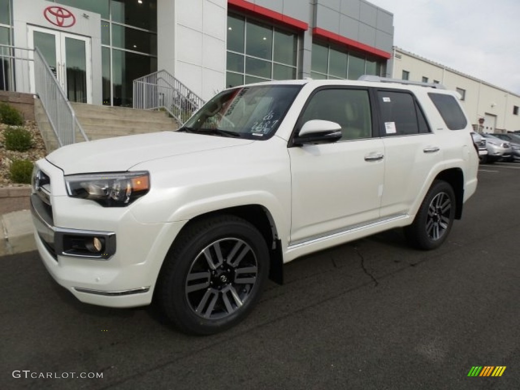 Blizzard White Pearl 2018 Toyota 4Runner Limited 4x4 Exterior Photo #122916057
