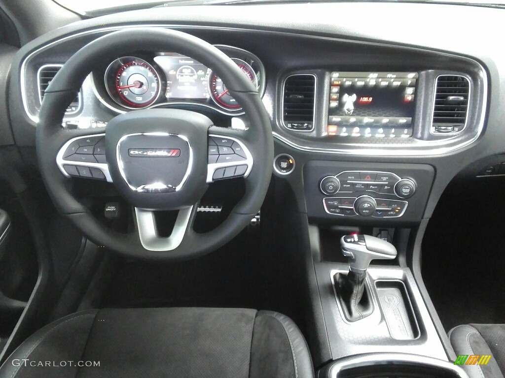 2018 Charger R/T Scat Pack - Granite Pearl / Black photo #16