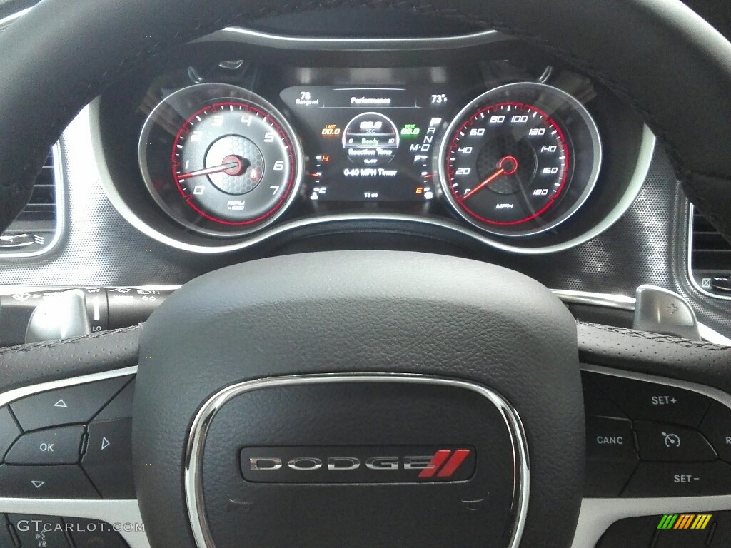 2018 Charger R/T Scat Pack - Granite Pearl / Black photo #19