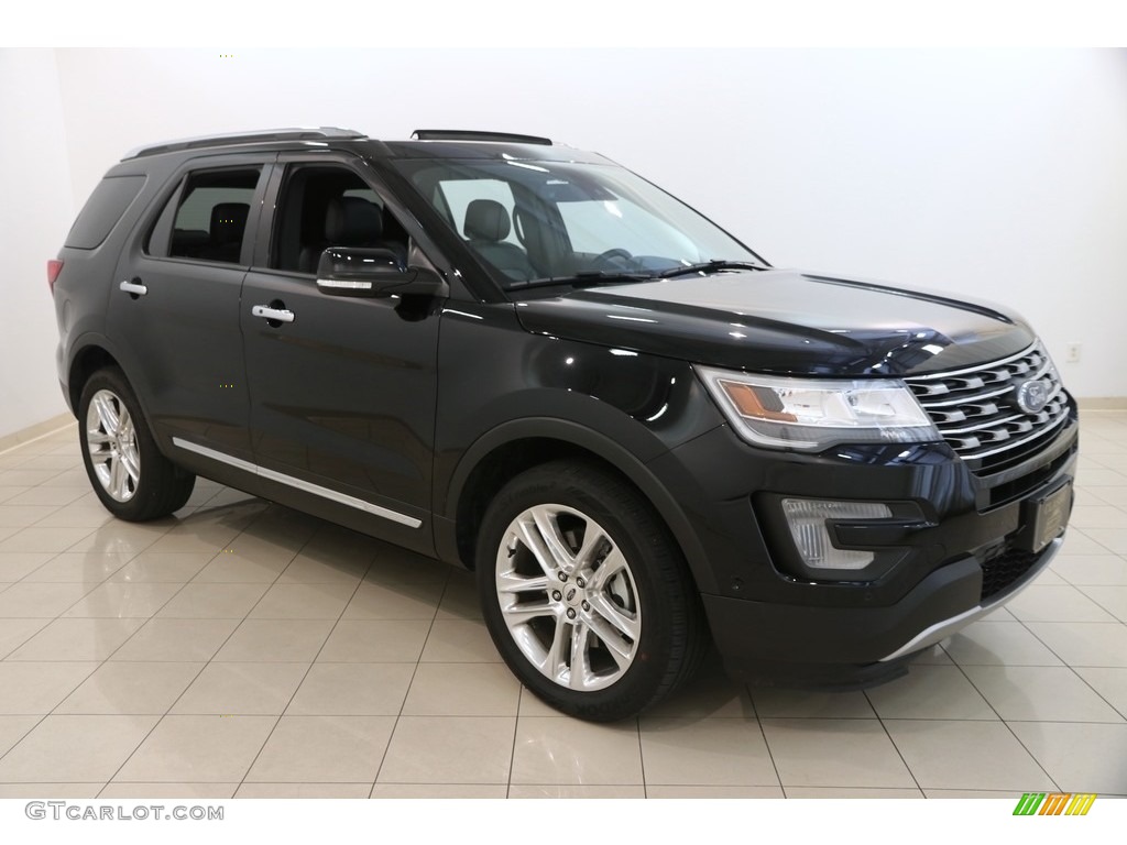 2017 Explorer Limited 4WD - Shadow Black / Ebony Black photo #1