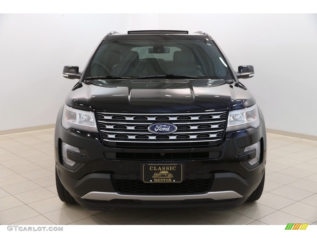 2017 Explorer Limited 4WD - Shadow Black / Ebony Black photo #2