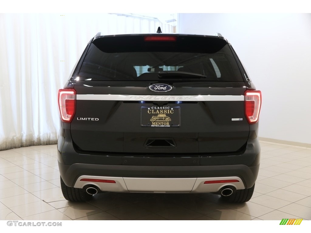 2017 Explorer Limited 4WD - Shadow Black / Ebony Black photo #20