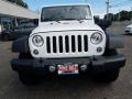 2017 Bright White Jeep Wrangler Unlimited Sport 4x4  photo #2