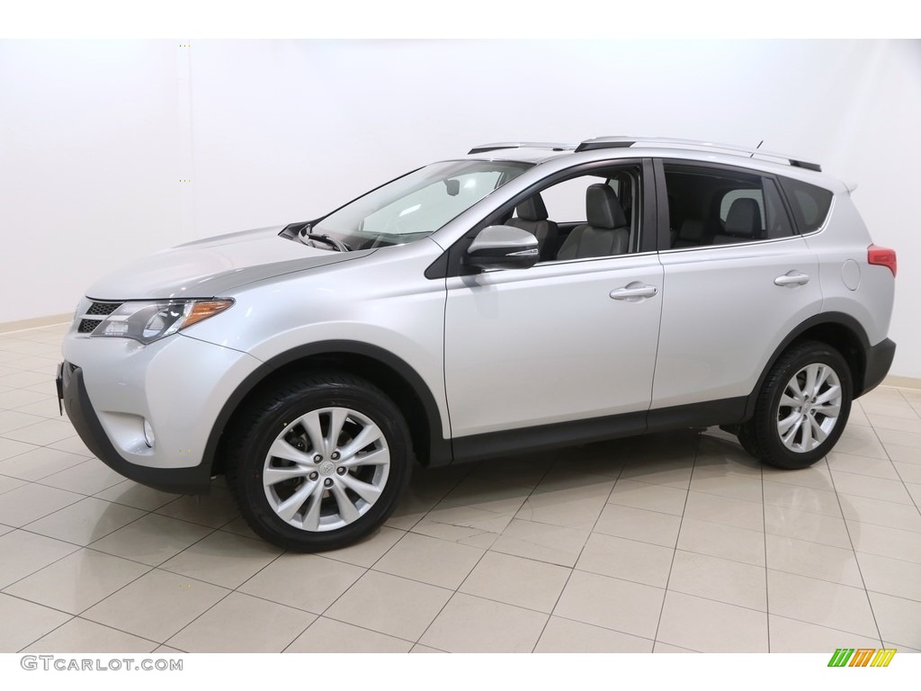 2014 RAV4 Limited AWD - Classic Silver Metallic / Ash photo #3