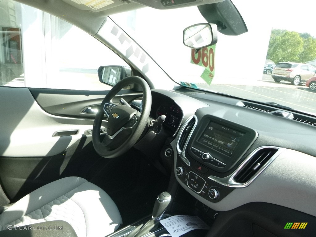 2018 Equinox LS AWD - Summit White / Medium Ash Gray photo #11