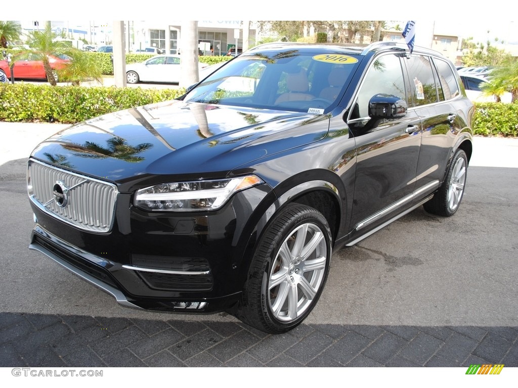 Onyx Black Metallic 2016 Volvo XC90 T6 AWD Exterior Photo #122920545