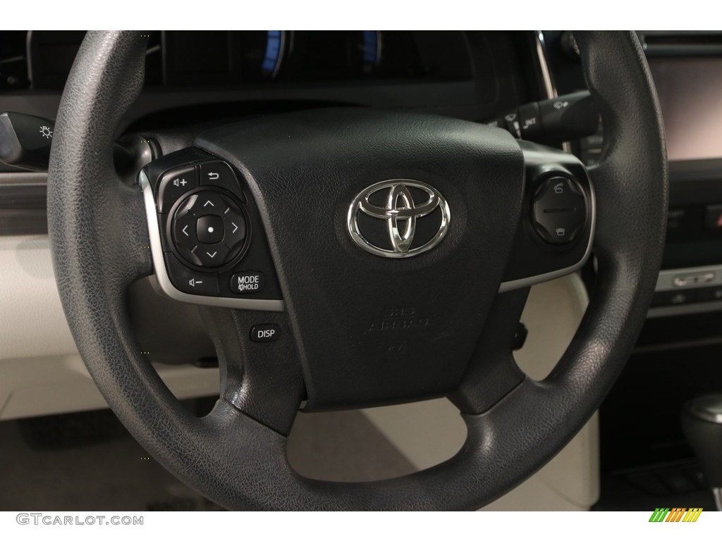 2013 Camry Hybrid LE - Cypress Green Metallic / Light Gray photo #6