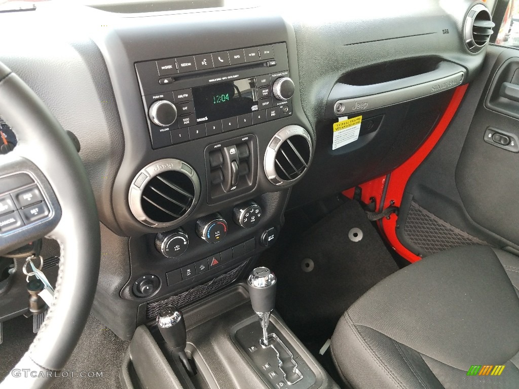 2017 Wrangler Unlimited Sport 4x4 - Firecracker Red / Black photo #10