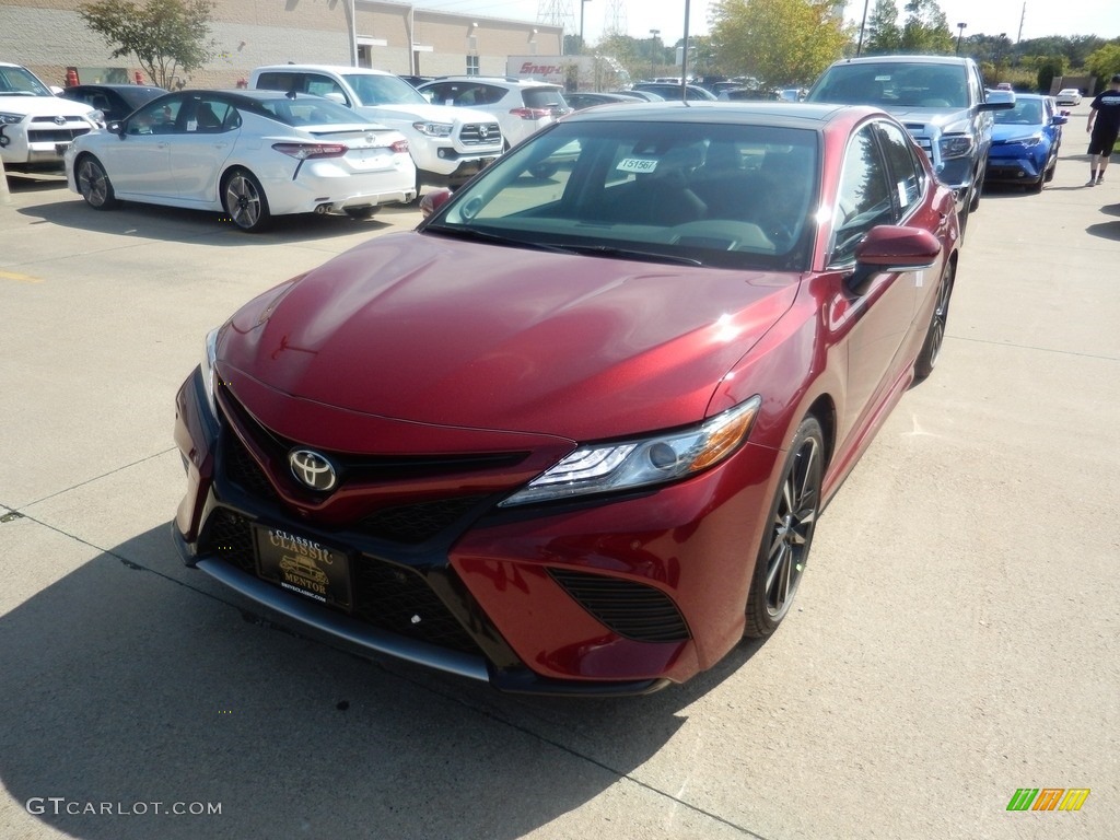 2018 Camry XSE - Ruby Flare Pearl / Black photo #1