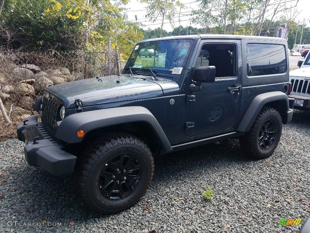 2017 Wrangler Sport 4x4 - Black / Black photo #3